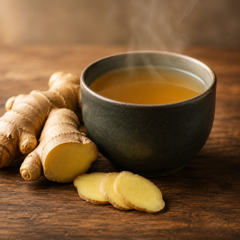 Ginger tea and ginger beverages by CAROMA