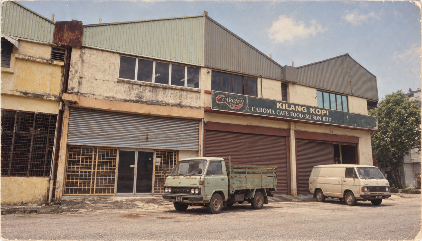 CAROMA Cafe Food heritage factory in Malaysia